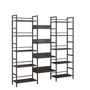 NicBex 70.10" 5-Tier Bookshelf with Open Storage Shelves Bookcases for Living Room Home Office - 1 of 4