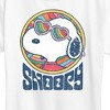 Women's - Peanuts - Groovy Snoopy Short Sleeve Graphic T-Shirt - 2 of 4