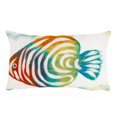 Liora Manne Visions III Coastal Indoor/Outdoor Pillow..