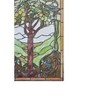 Chloe Lighting Olea Tiffany-Glass "fruits Of Life" Window Panel 18X25 - 3 of 4