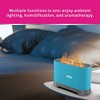 bliss Ultrasonic Flame Effect Humidifier & Essential Oil Aroma Diffuser with 7-Color LED Lights - 4 of 4