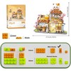 923-Piece Lucky Cat Taiyaki Shop Building Set, Openable Mini Brick Model for Kids Ages 8+ Greeen - 3 of 4