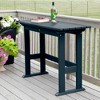 Lehigh Counter Height Outdoor Rectangle Table - Federal Blue - highwood - 2 of 4