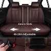 Coverado Car Seat Covers Stylish Waterproof Faux Leather - 4 of 4