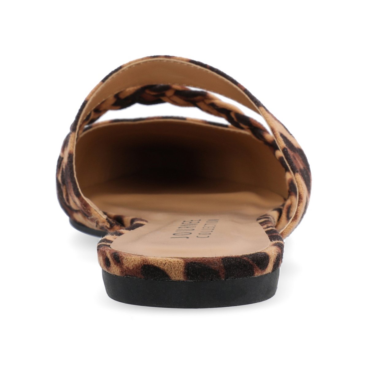 Женские сабо Journee Collection Narrow Width Women's Olivea Mule Leopard 8.5NW — фото 3