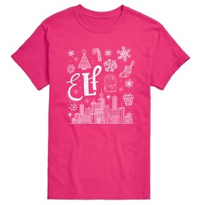 Men's - Elf - Doodle Logo Short Sleeve Graphic T-Shirt - 1 of 3