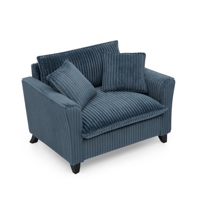 TiramisuBest Comfortable Sofa Chair, Ergonomic Design, Plush Cushion, for Living Room, Bedroom, Dorm