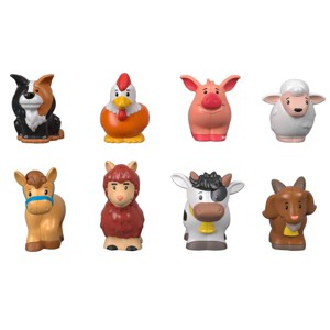 Fisher-Price Little People Toddler Toys Farm Animal Friends 8-Piece Figure Set for Pretend Play Ages 1+ Years - 1 of 3