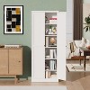 TiramisuBest 60"/70" Metal Kitchen Pantry Cabinet Adjustable Storage 4 Shelves 110lb Capacity Heavy Duty Freestanding Organizer Slim Modern - 3 of 4