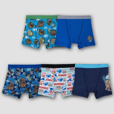 Boys' Jurassic World 5pk Underwear - 4