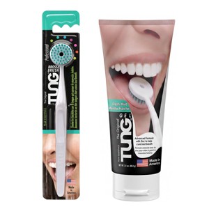 TUNG Tongue Cleaning Kit with Brush & Gel, Tongue Cleaner for Fresh ...