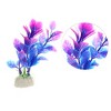 Unique Bargains Aquarium Plastic Plants for Fish Tank Landscape Decoration 3.94" 2 Pcs - 3 of 4