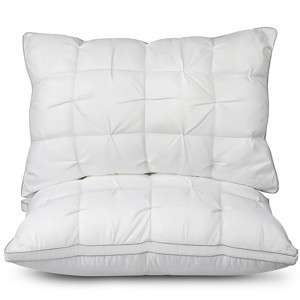 Inhand Fluffy Support Bed Pillow, Super Soft Premium Down-Alternative Filling for Sleeping, Luxury Hotel Quality Bed Pillows for Side Sleeper - 1 of 4