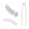 Unique Bargains Fake Teeth Grills Poker Diamond Chart for Hip Hop Gift 1 Set - 3 of 4