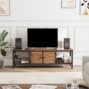 58/65 Inch TV Stand with Storage,TV Entertainment Center Up to 65/75 Inch TV - 1 of 4