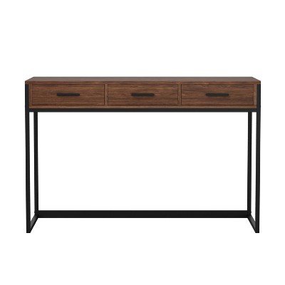 Home Office Desk with 3 Drawers with Oil Rubbed Bronze Hardware - Martha Stewart