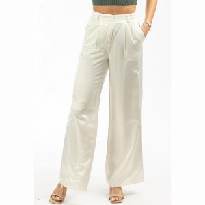Women's SHIMMER WIDE LEG PANT - current air - 1 of 4