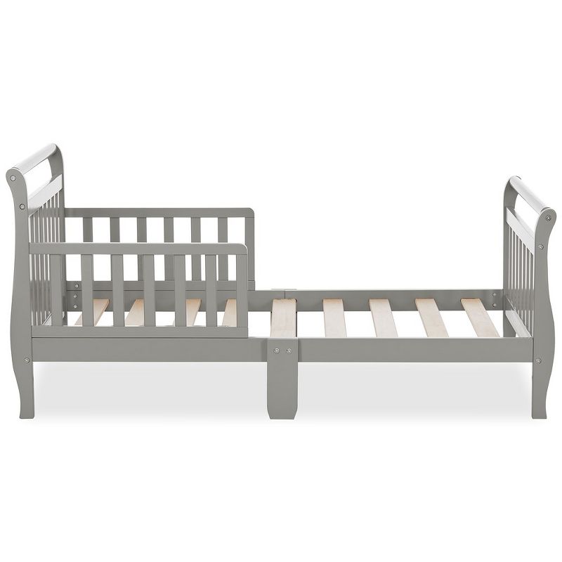 Dream On Me Sleigh Toddler Bed, Cool Gray, 4 of 6
