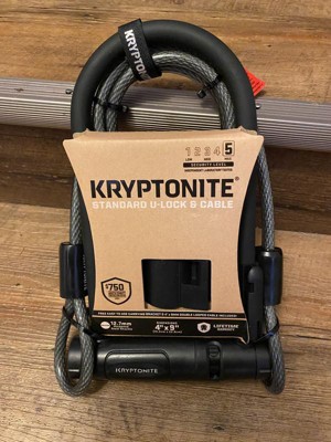 Target kryptonite bike discount lock