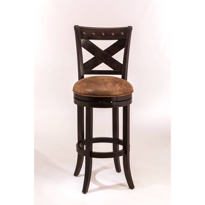 Brantley Swivel Height Barstool Deep Bronze/Brown - Hillsdale Furniture, 6 of 14