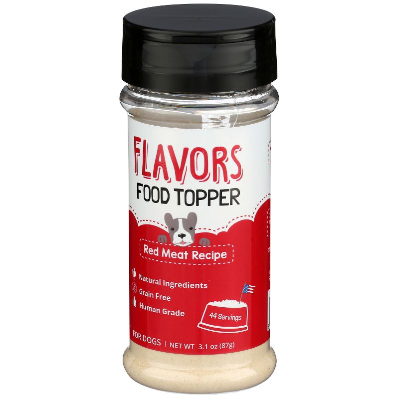 Flavors Food Topper Dog Treats - 3.1oz, 5 of 10
