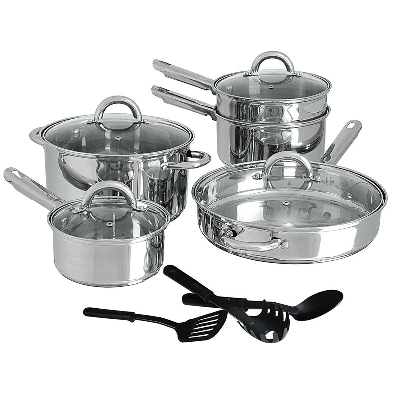 Cusine Select Abruzzo Stainless Steel 12 Piece Cookware Set, 2 of 5