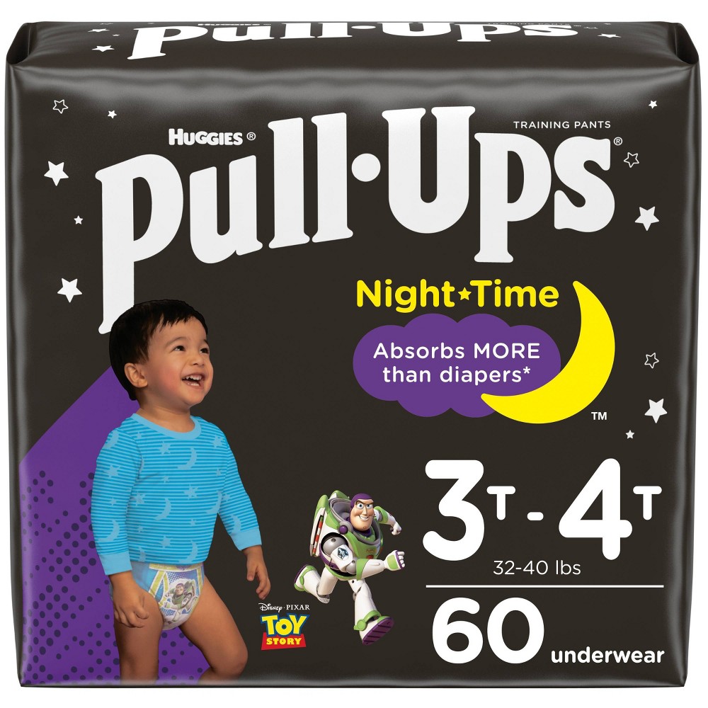 UPC 036000454956 - Pull-Ups Boys' Night-Time Training Pants Super Pack -  3T-4T - 60ct