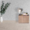 Vintiquewise Beige Foldable Decorative Storage Box for Living Room, Bedroom, Dining, Playroom or Office - 2 of 4