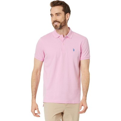 U.S. Polo Assn. Men's Slim Fit Solid Pique Polo With Small Pony Polo Shirt