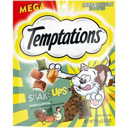 Temptations Shake Ups Clucky Carnival Crunchy with Chicken, Catnip and Turkey Flavor Cat Treats - 5.29oz