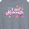 Women's - Barbie - I Am Kenough Icons Graphic Racerback Tank - 2 of 4