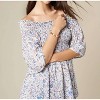 Women's Floral Smocked Top - COCO + CARMEN - 3 of 4