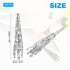 Unique Bargains Iron Durable Sturdy Light Artificial Flowers For Wedding Party DIY 56 Pcs - 2 of 4