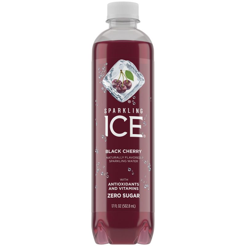 Sparkling Ice Black Cherry - 17 fl oz Bottle, 1 of 12