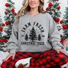 Simply Sage Market Women's Graphic Sweatshirt Farm Fresh Christmas Trees Stars - image 2 of 4