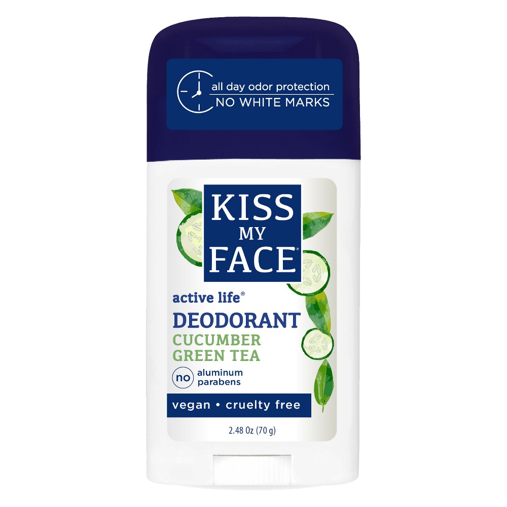 UPC 028367839422 product image for Kiss My Face Active Life Cucumber Green Tea Stick Deodorant - 2.48oz | upcitemdb.com