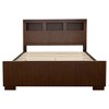 King Size Bookcase Bed with Headboard for Bedroom - 4 of 4