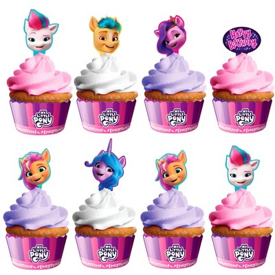 Treasures Gifted My Little Pony Cupcake Toppers & My Little Pony Cupcake Wrappers