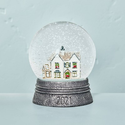 Seasonal 2021 Cottage Snow Globe - Hearth & Hand™ with Magnolia