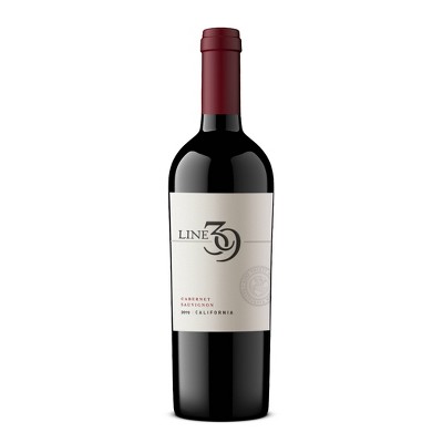 Line 39 Cabernet Sauvignon Red Wine - 750ml Bottle