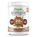 Orgain Organic Simple Ingredient Protein Powder - Chocolate - 1.25lbs