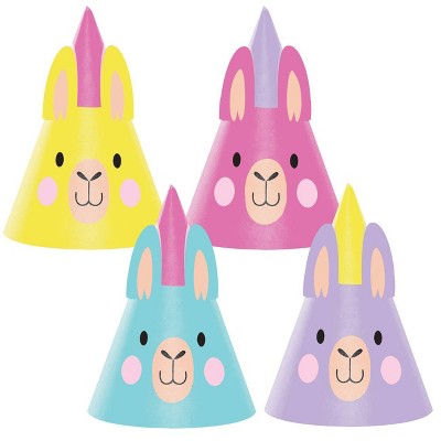 24ct Llama Party Hats