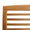 Garden Bench Natural Wood Solid Acacia Wood Medium Durable - 4 of 4