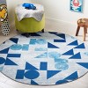 Kids Playhouse KPH222 Power Loomed Machine Washable Slip Resistant Rugs - Safavieh Kids - 2 of 4