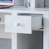 KTMBDW 39” Computer Desk with Drawers, Office Desk with Storage, Wood Writing Desk with 5 compartments, Keyboard Tray for Home Office & Studio - 3 of 4