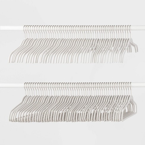 Flocked Hangers - Two 50-packs