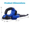 Maggift Snow Blowers, Leaf Blower for Lawn Care, Patio, Blowing Leaves and Snow, 37"*6"*7" - 3 of 4