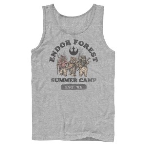 Mens Star Wars Forest of Endor Summer Camp '83 Tank Top - 1 of 4
