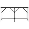 vidaXL Console Table Black 55.1 in.x11.4 in.x29.5 in. Engineered Wood - 4 of 4