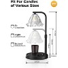 FAAYFIAN Adjustable Candle Warmer Lamp with Timer,Wood Base Metal Shade,Birthday Gifts for Women Mom - 2 of 4